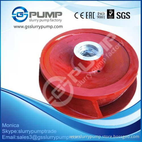Impeller for slurry pump apply for abrasive slurry OEM slurry pump spare parts
